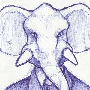 Drawing of an Elephant