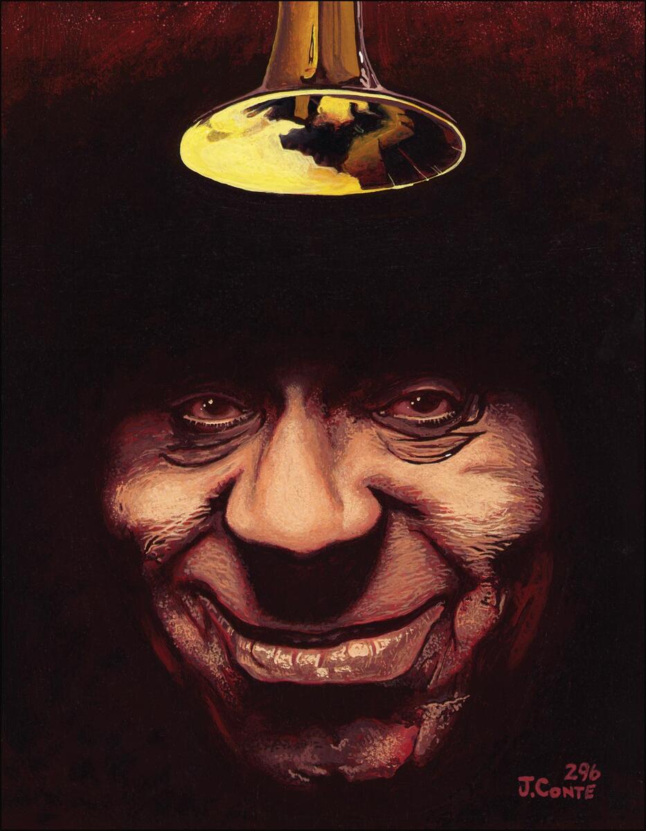 Portrait of Dizzy Gillespie